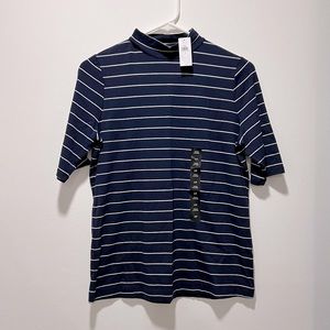 Banana Republic Striped Navy Shirt